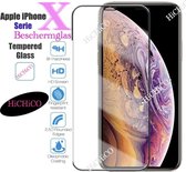 iPhone X Screenprotector Glas, Tempered Glass, Beschermglas, iPhone X Screenprotector Glas, iPhone X Screen Protector - Screenprotector iPhone X, Glazen bescherming 2.5D 9H 0.3mm -
