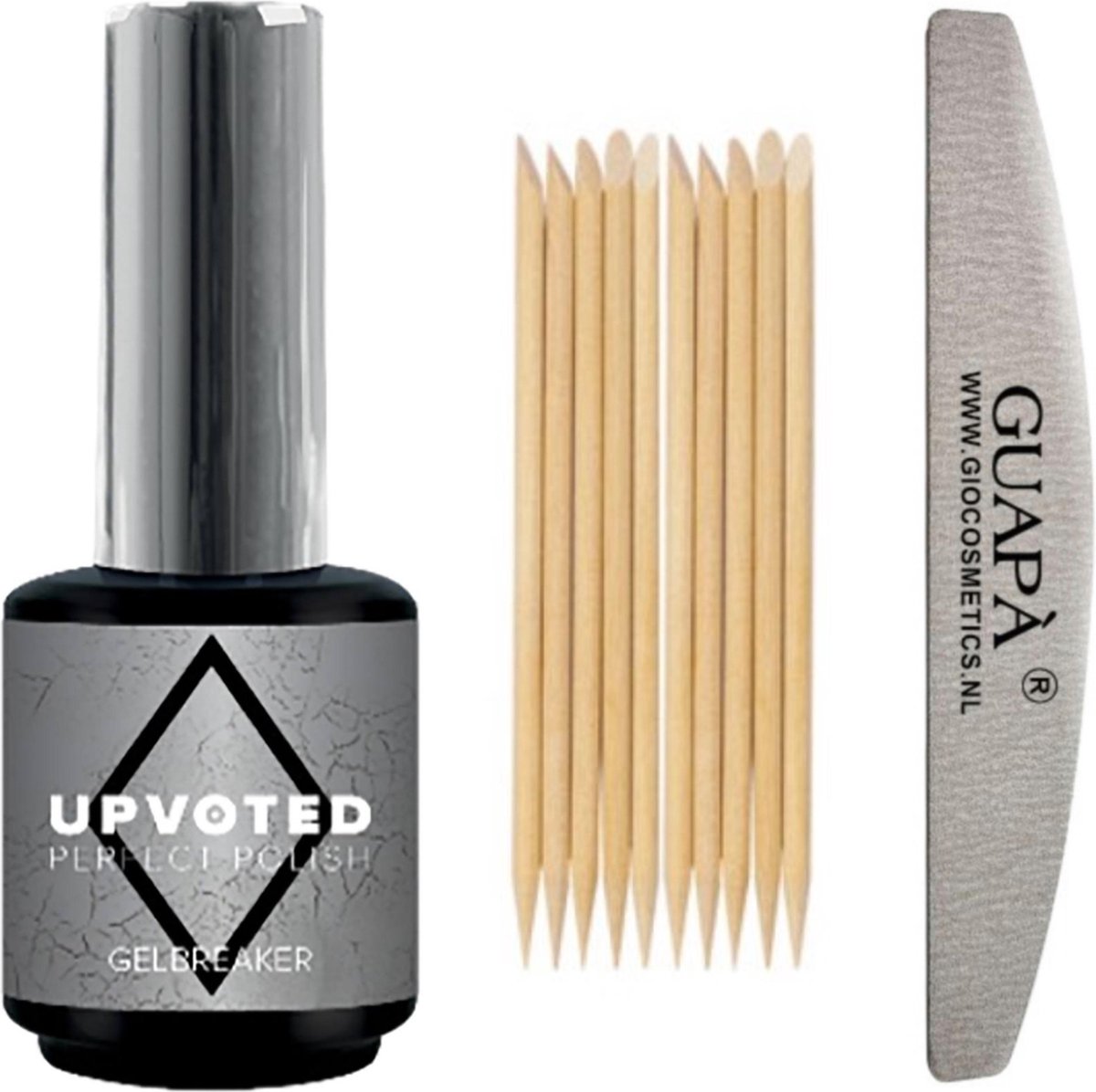 Goedkoopste GUAPÀ® Gellak Remover voor het verwijderen van Gel Nagellak |Gellak Verwijderaar | Gelbreaker 15 ml