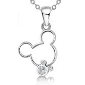 Ketting Mickey Mouse - Zilver