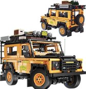 Radiografische Land Rover - Off Road Auto - Safari SUV - Jeep -  Technic Bouwpakket - Afstand bestuurbaar - Toy Brick Lighting® - Lego® Compatible