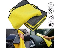Zachte Microvezeldoek 40x40cm- Car Cleaning - Krasvrij -poetsdoek- auto poetsen-Auto droogdoek-Auto Accessoires - Schoonmaakdoek - Detail Polish-Reinigingsdoekjes