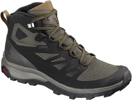 Salomon Outline mid GTX heren wandelsneaker zwart | bol.com