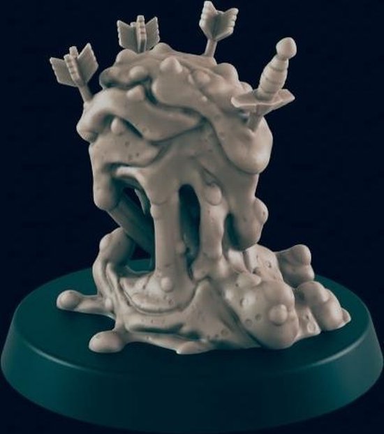 Afbeelding van het spel 3D Printed Miniature - Ooze 2 - Dungeons & Dragons - Beasts and Baddies KS