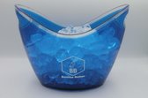 Bottles Better - Ice Bucket - Ijsemmer - Champagne/drank koeler 4 liter Blauw