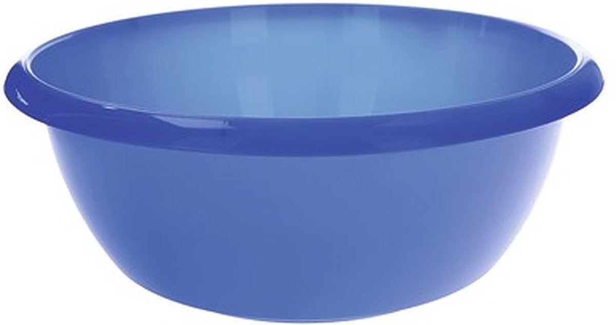 Ronde Afwasteil - Blauw - 8L - Afwas