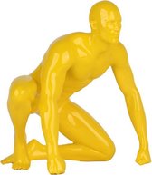 Beeld Atletische man ( geel)