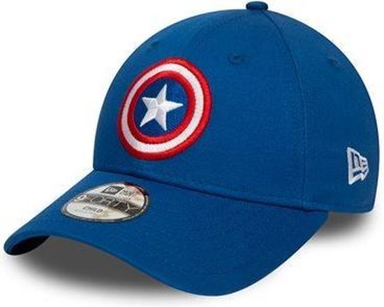 Casquette NEW ERA Captain America Kids Blue 9FORTY 6-12 ANS | bol.com
