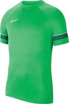 Nike Academy 21  Sportshirt - Maat XL  - Mannen - Licht groen/Donker groen/Wit