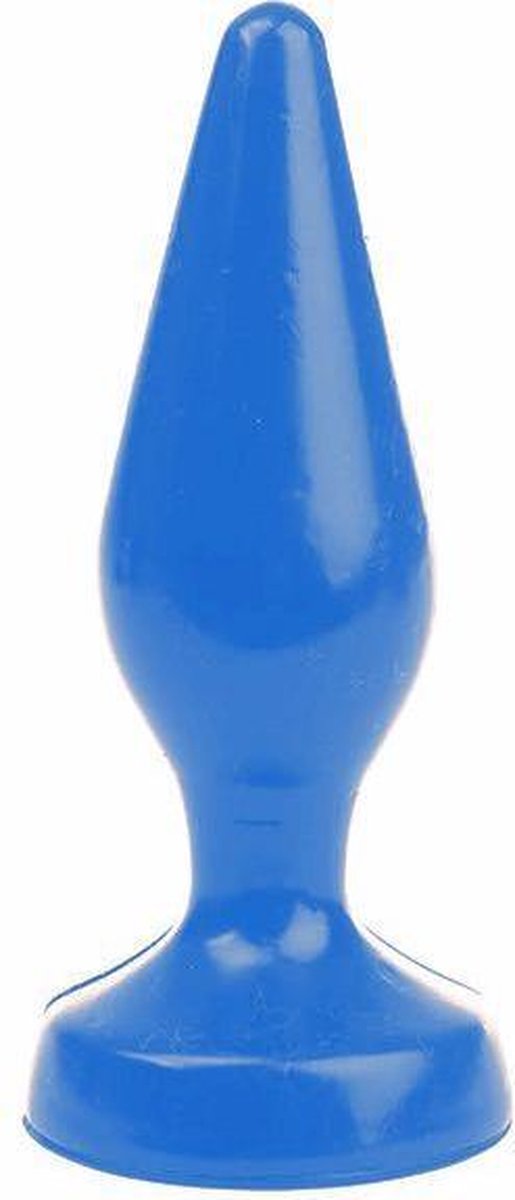 I Love Butt - Klassieke Buttplug - XS - Blauw