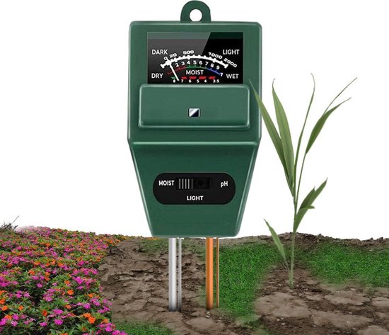 Vochtigheidsmeter Planten Premium - PH Meter - Vochtmeter Planten - PH Meter - Watermeter Voor Kamerplanten - Watermeter Planten - Hygrometer