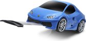 Lamborghini Huracan - Blauw - kinderkoffer - kinder trolley - 20L