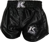 King Kickboksbroek KPB Retro Hybrid 1 Zwart