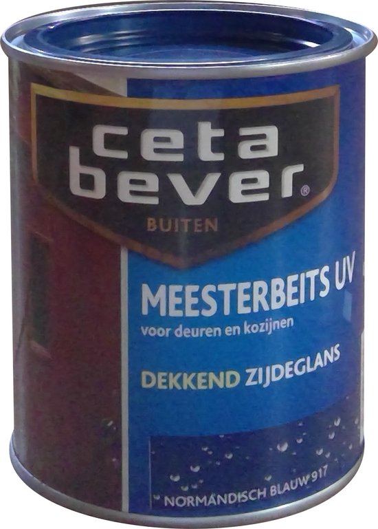 CetaBever Meesterbeits UV 0,75L - Normandisch blauw 917 | bol.com