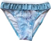 Disney Zwemslip Elsa Meisjes Polyamide Blauw Maat 4 Jaar