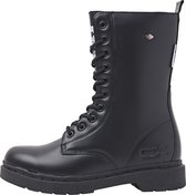 British Knights BLAKE HIGH Dames veter boot - Zwart - maat 37