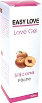 Easy Love Massage olie Pêche silicone 50ml Transparant