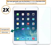 Fooniq Screenprotector Transparant 2x - Geschikt Voor Apple iPad Mini 3