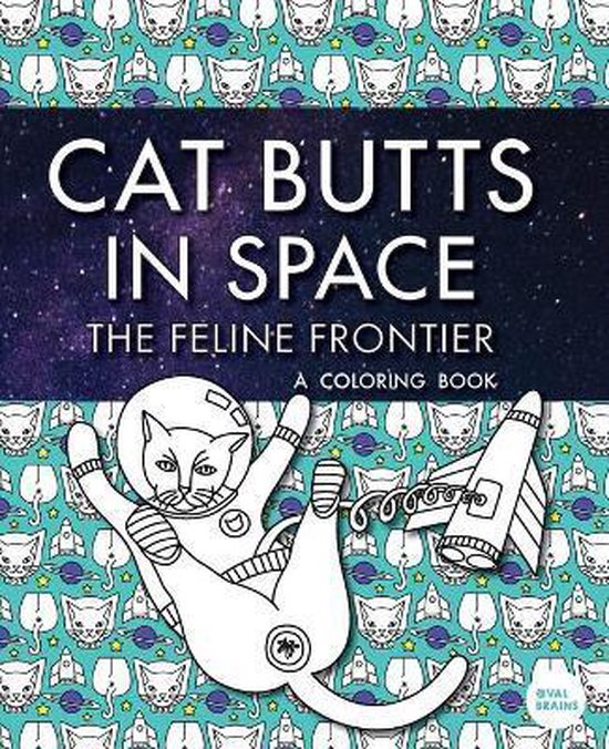 Cat Butts In Space (The Feline Frontier!) - cover