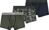 NAME IT NKMBOXER 3P ROSIN AOP Jongens Onderbroek - Maat 122-128