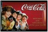 Wandbord Speciaal - Coca Cola 4 Seasons