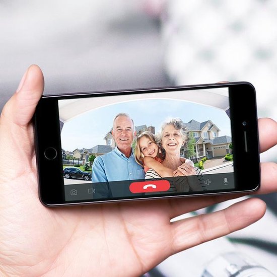 Chuango WDB-70 Smart Video Deurbel - 1080P HD - 170 Graden Kijkhoek - Bewegingsdetectie - Nachtzicht - Waterdicht - Tweerichtingsgesprek - App - Cloud van Chuango — afbeelding 2