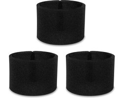 VONROC Schuimfilter set voor natzuigen – 3 stuks – Voor VC504AC & VC506AC Nat- en droogzuiger/alleszuiger