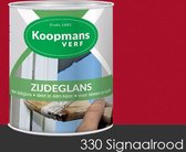 Koopmans Zijdeglans 750 ml 330 Signaalrood