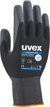 3 paar Uvex Phynomic xg 60070 werkhandschoenen beschermende handschoenen montagehandschoenen griphandschoenen tuinhandschoenen EN388 verschillende maten, grijs/zwart.