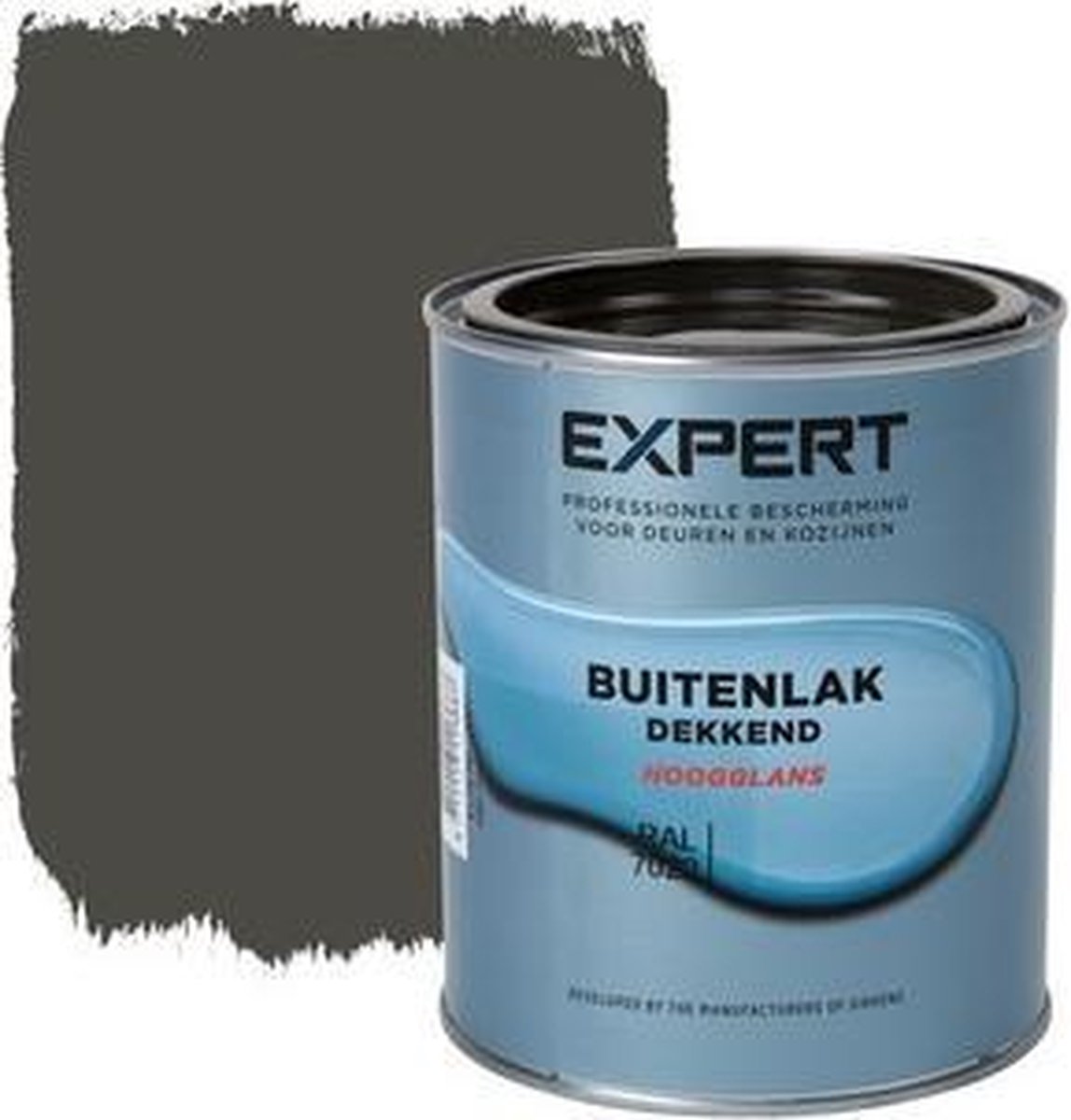 Expert Buitenlak Halfglans - Aflak - Verf - Made by Sikkens - Ral 7022 - 0,75 L