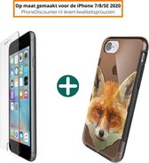 Fooniq Telefoonhoesje - Back Cover - Geschikt Voor Apple IPhone 7 - Geel