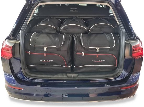 VW GOLF 8 VARIANT 2020+ 5-delig Reistassen Set Auto Interieur Organizer Kofferbak Accessoires