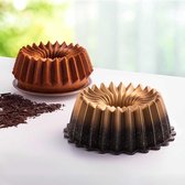 Nehir Lilyum - Graniet Bakvorm / Kek Kalibi - Gold - 26 cm