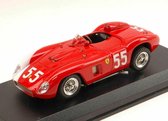 De 1:43 Diecast Modelcar van de Ferrari 500TR #55 van Monza in 1956. De rijders waren Carini en Bordoni. De fabrikant van het schaalmodel is Art-Model. Dit model is alleen online verkrijgbaar