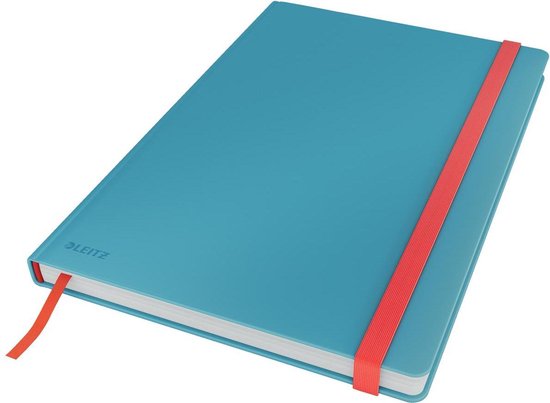 Leitz Cosy Notitieboek B5 Soft Touch Gelijnd - Notitieboek Hardcover - Sereen Blauw