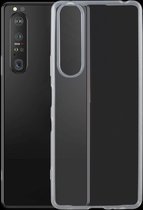 Mobigear Doorzichtig Hoesje geschikt voor Sony Xperia 1 III Telefoonhoesje Flexibel TPU Extra Dun | Mobigear Ultra Thin Backcover | Doorzichtig Telefoonhoesje Xperia 1 III | Xperia 1 III Case | Back Cover - Transparant