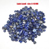 WiseGoods Premium Aquarium Stenen - Lapis Lazuli Steen - Aquariumdecoratie - Blauw - Aquarium Bodembedekking - 6/10 MM - 100 Gram