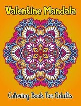 Valentine Mandala Coloring Book For Adults