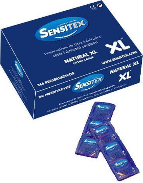 Sensitex XL - Condooms - 144 stuks - XtraLarge - Extra Dun