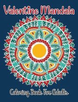 Valentine Mandala Coloring Book For Adults