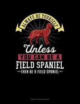 Always Be Yourself Unless You Can Be A Field Spaniel Then Be A Field Spaniel