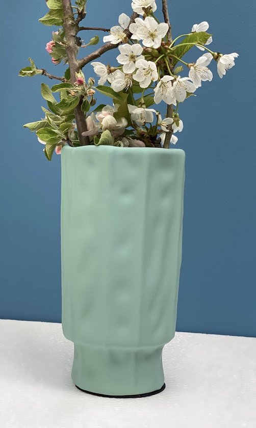 Studio Villette - Vase - Vert menthe - design moderne - Céramique | bol.com