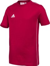 Adidas Core18 T-Shirt - Maat 140 - Kinderen