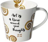 Goebel® - Gustav Klimt | Koffie / Thee Mok "Art is a line..." | 350ml