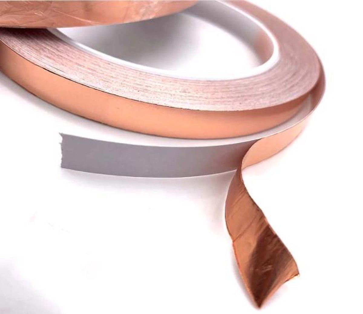 Koper tape 8mm (20 meter) | Tuin - Slakken