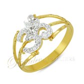 Gouden ring Ohm Kaviya