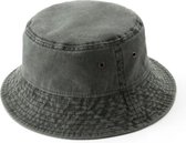 Bucket hat - Denim Unisex Vissershoed Hoed Zonnehoed - Groen
