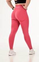 Flex sportlegging dames - squat proof high, contour & high waist - fuchsia