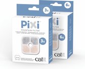 Catit Pixi Fountain Filter Cartridge - Kattendrinkbak - 6 stuks