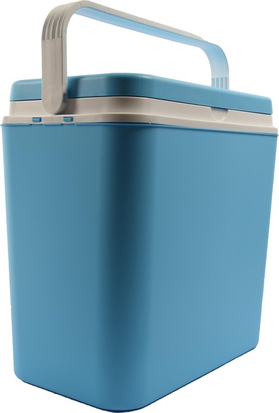 Koelbox - 24 Liter - 39x25x38cm cm - Blauw van Merkloos — afbeelding 3