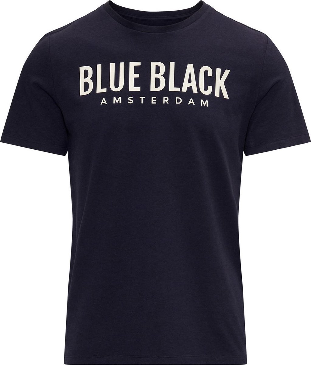 Blue Black Amsterdam Jongens T-shirt Tommy Blauw Maat 164